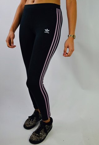 VINTAGE 90'S ADIDAS THREE STRIPE LEGGINGS