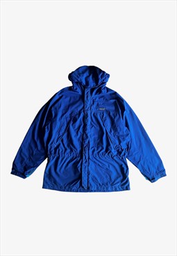 Vintage Y2K Men's Patagonia Blue Utility Jacket