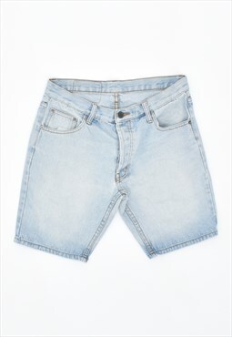 Vintage 00'Y2K Cheap Monday Denim Shorts Blue