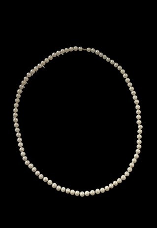 Vintage 50's/60's Champagne Pearl Bead Necklace