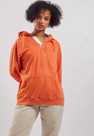 VINTAGE RALPH LAUREN BUTTON UP SWEATSHIRT
