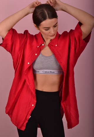 RED RALPH LAUREN SHIRT GRL3549