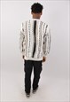 VINTAGE MEN'S ALAN STUART COOGI STYLE CREW NECK SWEATER