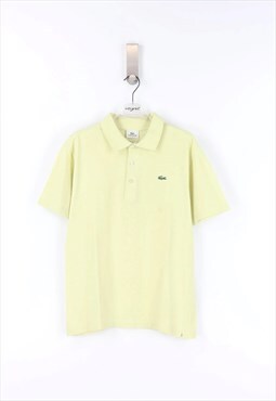Vintage Lacoste Polo in Yellow - M
