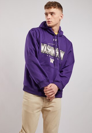 VINTAGE UNDER ARMOUR WASHINGTON UNIVERSITY HOODIE