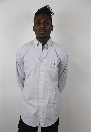 VINTAGE POLO RALPH LAUREN CHECK SHIRT