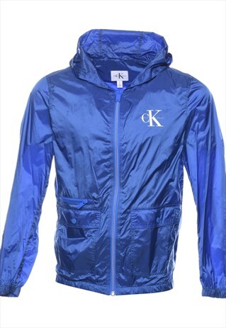 BEYOND RETRO VINTAGE CALVIN KLEIN NYLON JACKET - S
