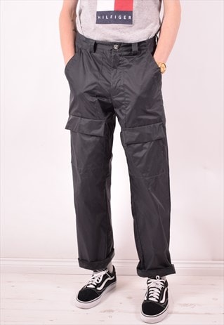 YVES SAINT LAURENT MENS VINTAGE TROUSERS W32 L32 GREY 90S