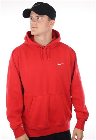 VINTAGE NIKE SMALL LOGO HOODIE SWEATSHIRT