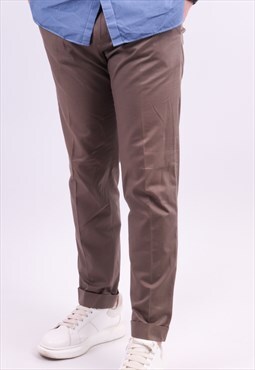 Vintage Lacoste Formal Trousers in Brown