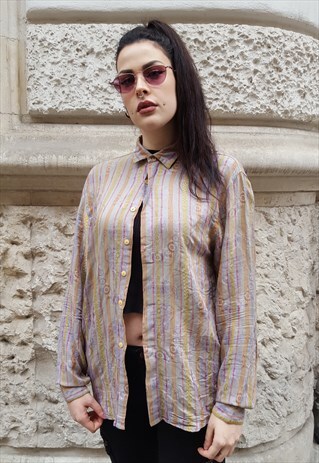 VINTAGE SILK SHIRT '90S COD. 2-43