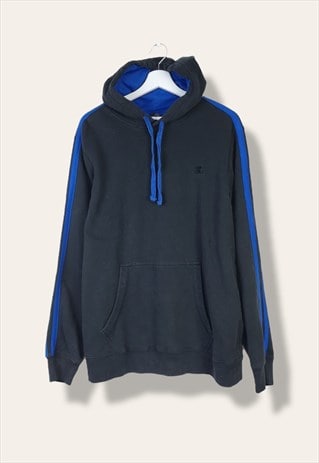 VINTAGE STARTER SWEATSHIRT HOODIE BLUE DETAILS IN BLACK M