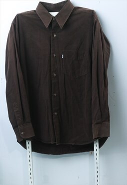 vintage brown levis shirt