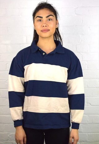 VINTAGE 90'S 1/4 BUTTON SWEATSHIRT
