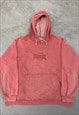 PUMA HOODIE PULLOVER EMBROIDERED LOGO SWEATSHIRT