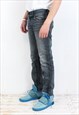 511 VTG MENS W34 L32 SLIM FIT STRAIGHT JEANS PANTS TROUSERS