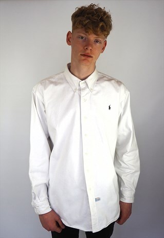 90'S RALPH LAUREN COTTON SHIRT
