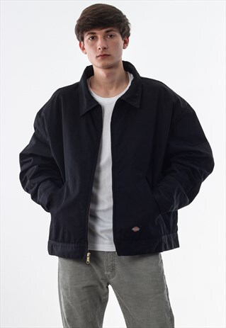 VINTAGE DICKIES HARRINGTON 90S BLACK