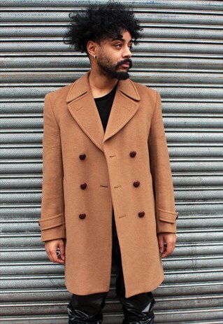 CLASSIC BY BERWIN WOOL CASHMERE BLEND 60S COAT