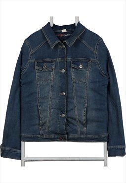 Vintage 90's Wrangler Denim Jacket Button Up Heavyweight