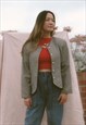 Houndstooth Check Vintage Revival Preppy Blazer