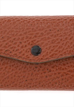 Men's Leather Venous Pattern Wallet - Tan