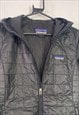 BLACK PATAGONIA PUFFER JACKET WOMENS SMALL