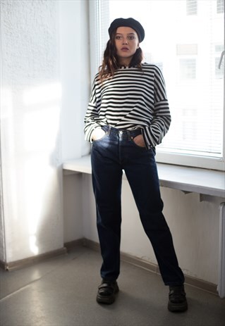 VINTAGE 90'S BLUE STRAIGHT JEANS