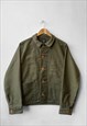 50s French Workwear Moleskin Chore Jacket 