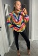 MULTI COLOUR STRIPED BLOUSE