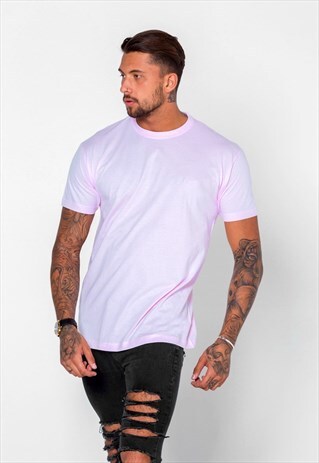 ESSENTIAL PLAIN T-SHIRT - ORCHID LILAC PINK PURPLE