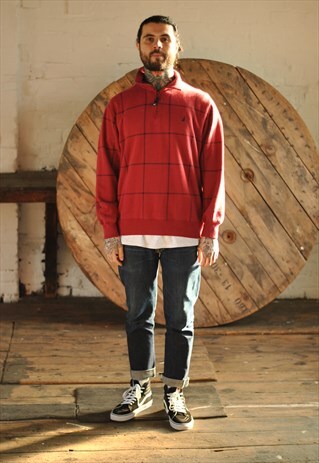90S NAUTICA 1/4 ZIP SWEATER