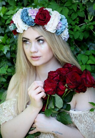 MIXED FLOWER CROWN