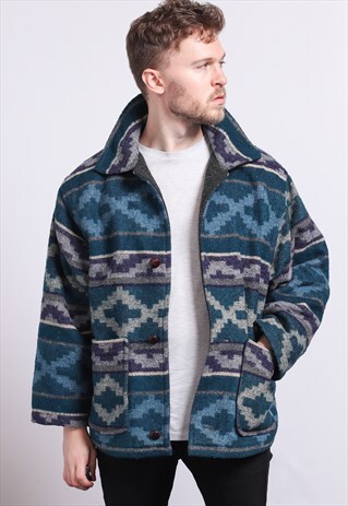 VINTAGE AZTEC INCA JACKET