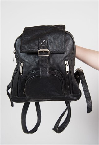 VINTAGE LEATHER 90'S RUCKSACK