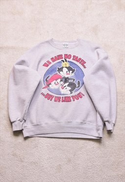 Vintage 1993 Warner Bros Animaniacs Print Sweater