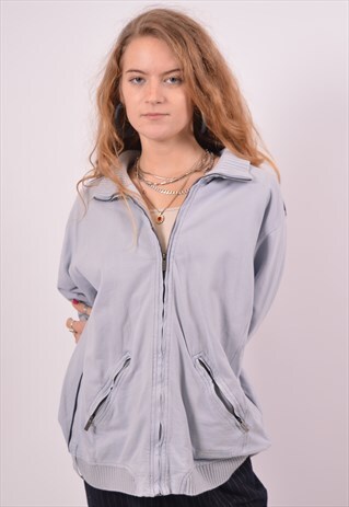VINTAGE CHAMPION TRACKSUIT TOP JACKET BLUE