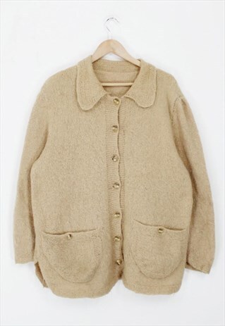 VINTAGE OATMEAL CARDIGAN