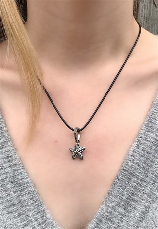 STARFISH CORD NECKLACE