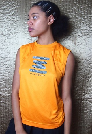 ORANGE NIKE TOP