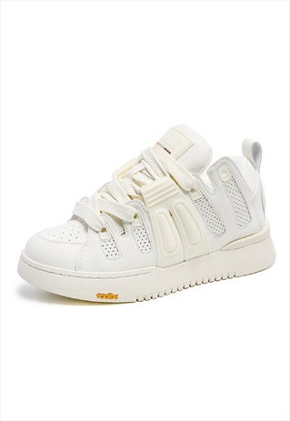 CHUNKY SOLE SKATER SHOES CLASSIC TRAINERS PLATFORM SHOES