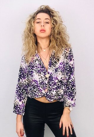 VINTAGE OVERSIZED PATTERN SHIRT
