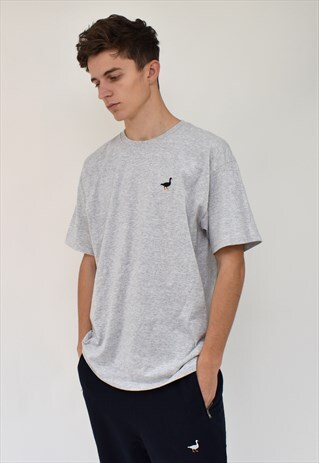 G&G UNISEX HEATHER GOOSE TEE