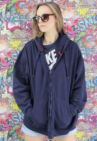 VINTAGE HOODIE/HOODED SWEATSHIRT. UNISEX.