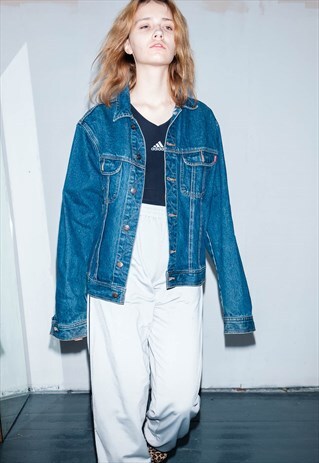 VINTAGE DENIM BLUE JACKET / UNISEX