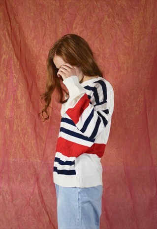 90'S STRIPEY JUMPER