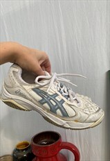 Vintage 90s retro ASICS GEL White sports trainers sneakers