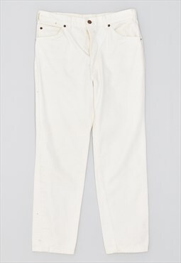 Vintage 90's Levi's 51 Straight Jeans White
