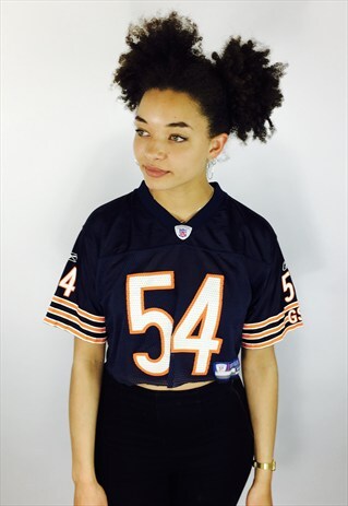USA NFL FOOTBALL FESTIVAL BOHO HIPPY CROP TOP