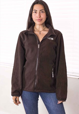 VINTAGE NORTH FACE FLEECE JACKET LOGO 90S L 15